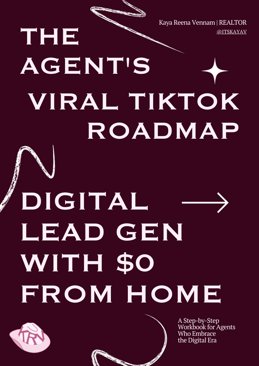 TikTok Marketing for Realtors E-Workbook